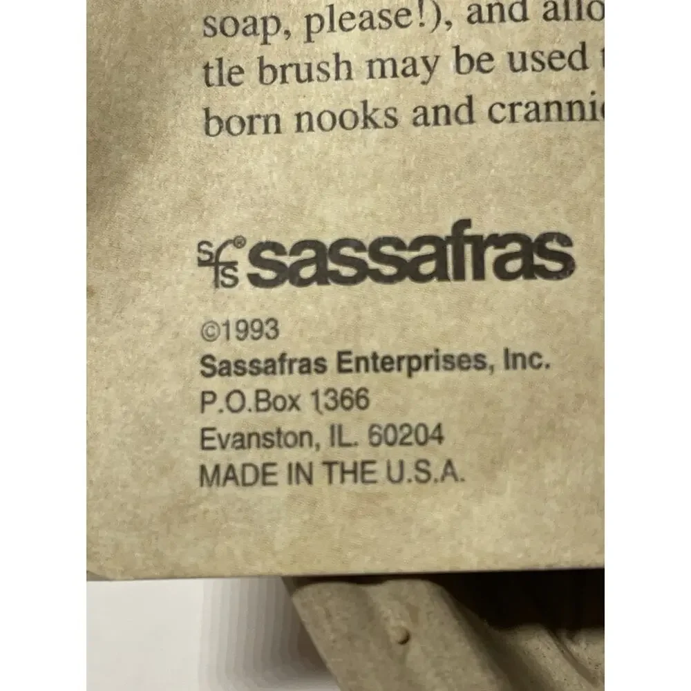 Superstone Sassafras Cookie Mold Little Miss Muffet 1993 Made in USA VINTAGE